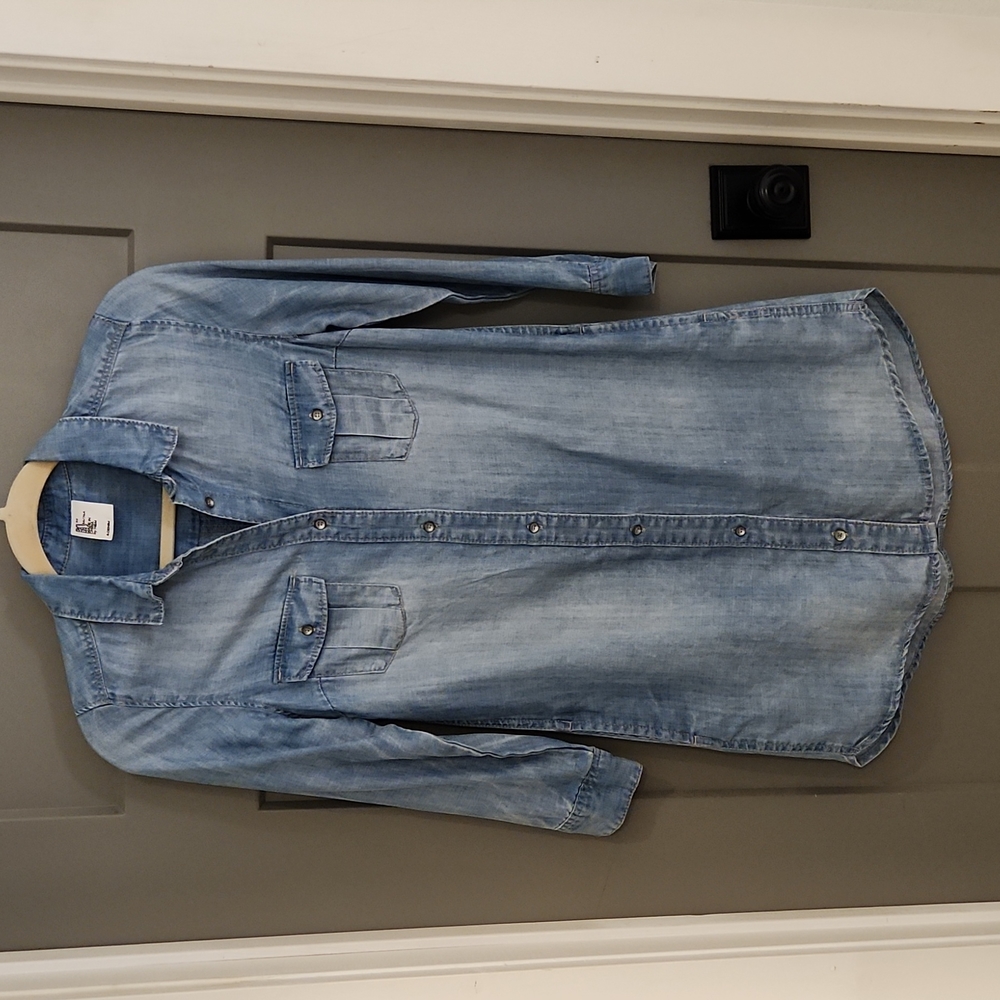 NEW Lightweight denim dress. Button down. Super soft - NEW